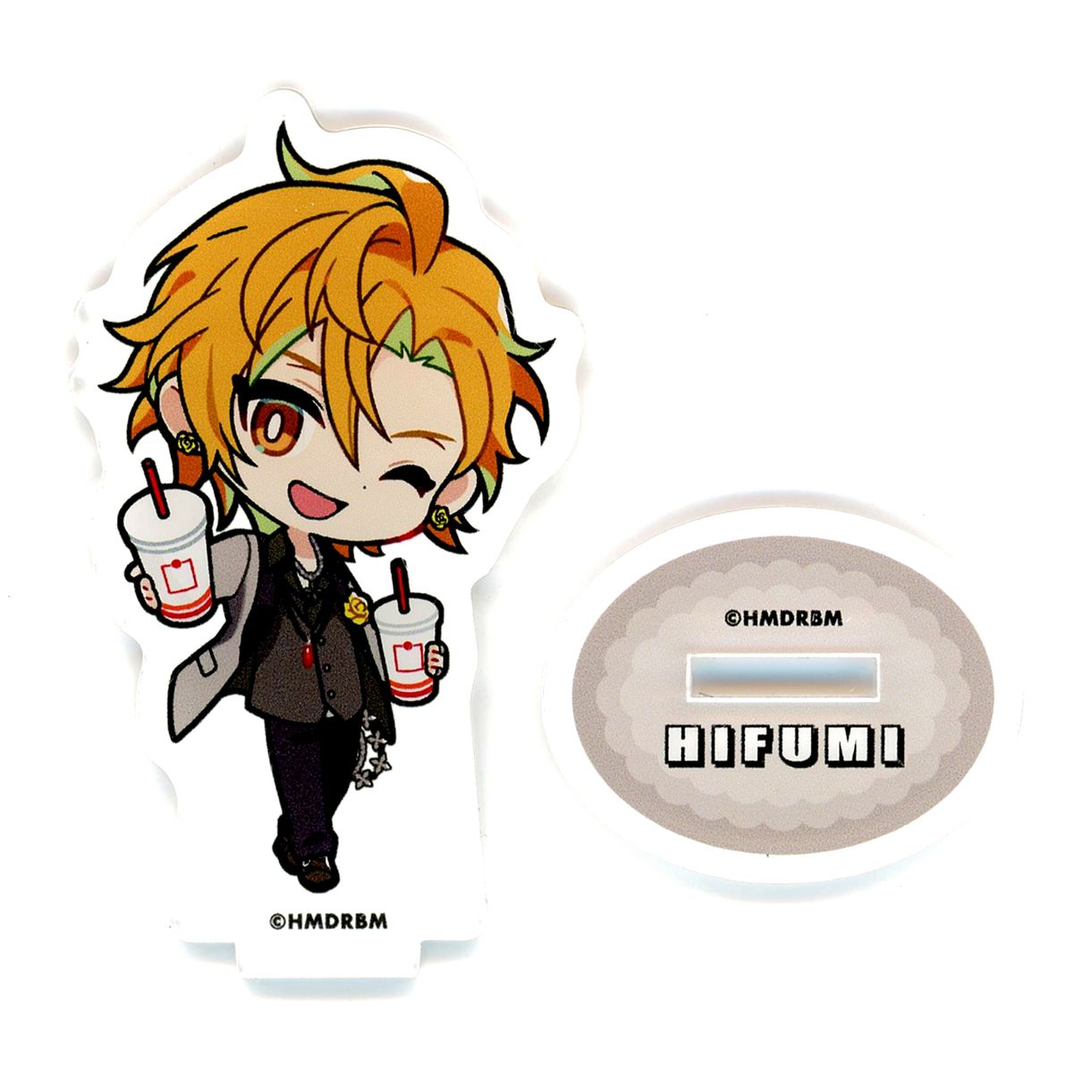 Hifumi Izanami Hypnosis Mic: Division Rap Battle x Wendy's First Kitchen Trading Mini Acrylic Stand [USED]