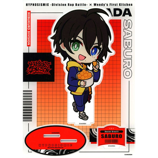 Saburo Yamada Big Acrylic Stand Hypnosis Mic: Division Rap Battle x Wendy's First Kitchen [USED]