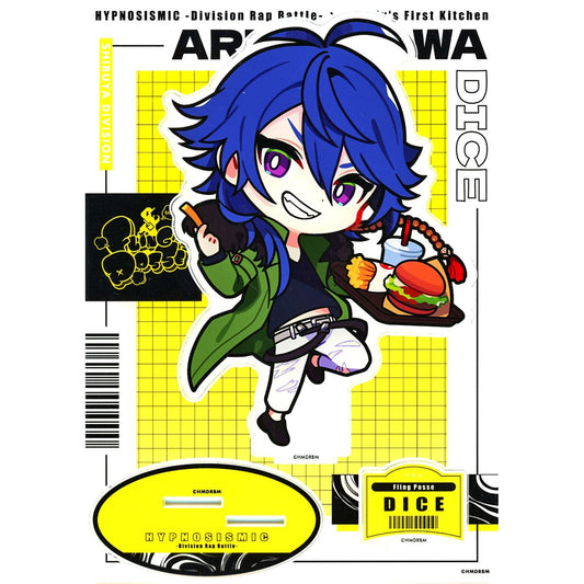 Dice Arisugawa Big Acrylic Stand Hypnosis Mic: Division Rap Battle x Wendy's First Kitchen [USED]