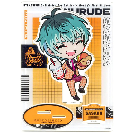 Sasara Nurude Hypnosis Mic: Division Rap Battle x Wendy's First Kitchen BIG Acrylic Stand [USED]