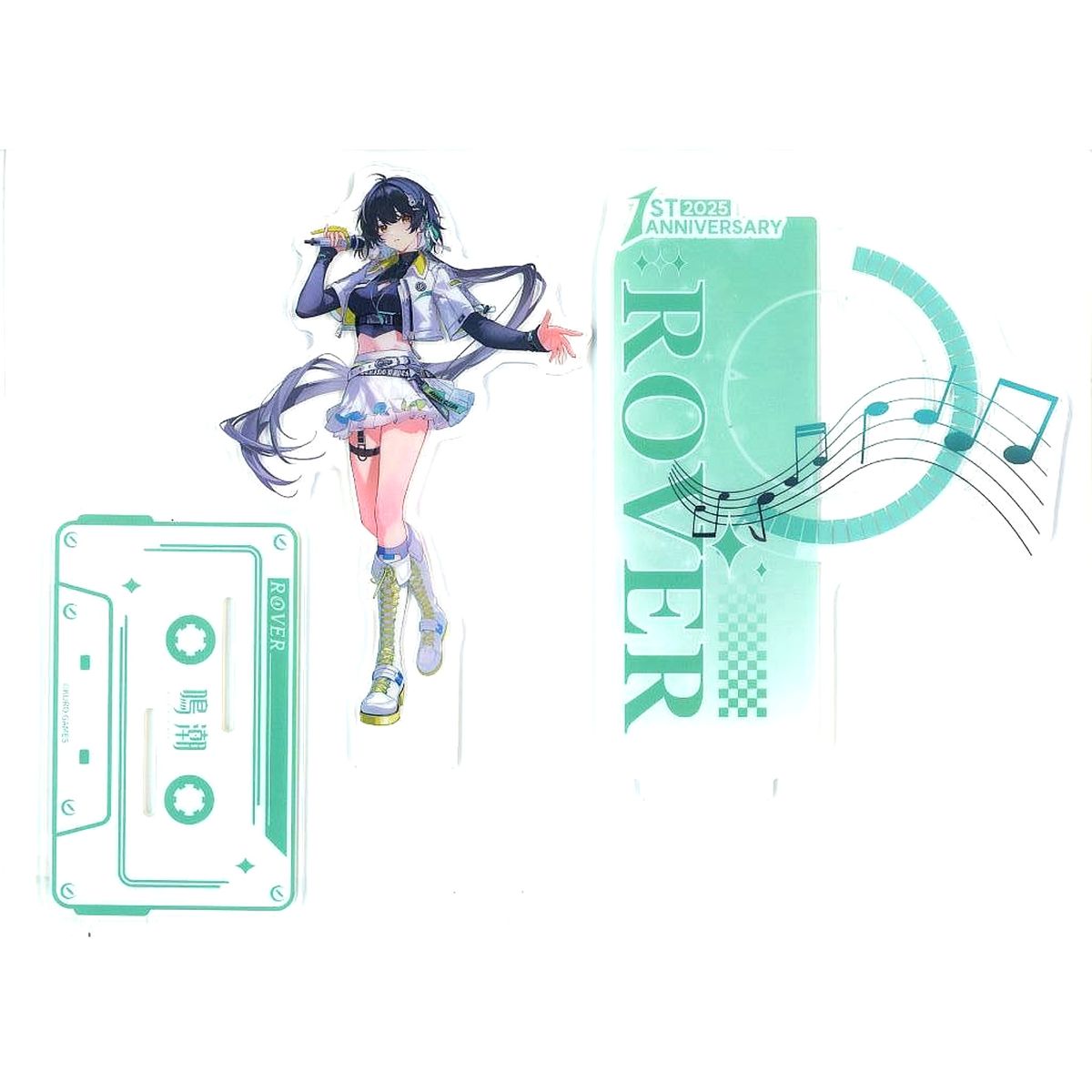 Rover Female Life Size Acrylic Stand Wuthering Waves 1st Anniversary Fes. [USED]