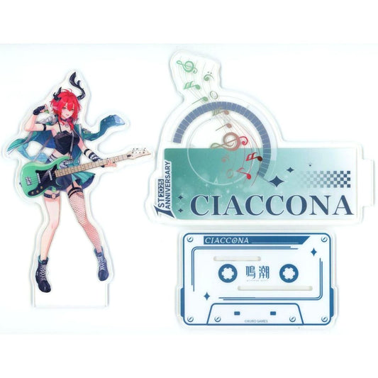 Ciaccona Life Size Acrylic Stand Wuthering Waves 1st Anniversary Fes. [USED]
