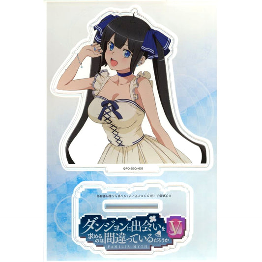 Hestia Familia Acrylic Stand Is It Wrong to Try to Pick Up Girls in a Dungeon? V x ONKYO [USED]