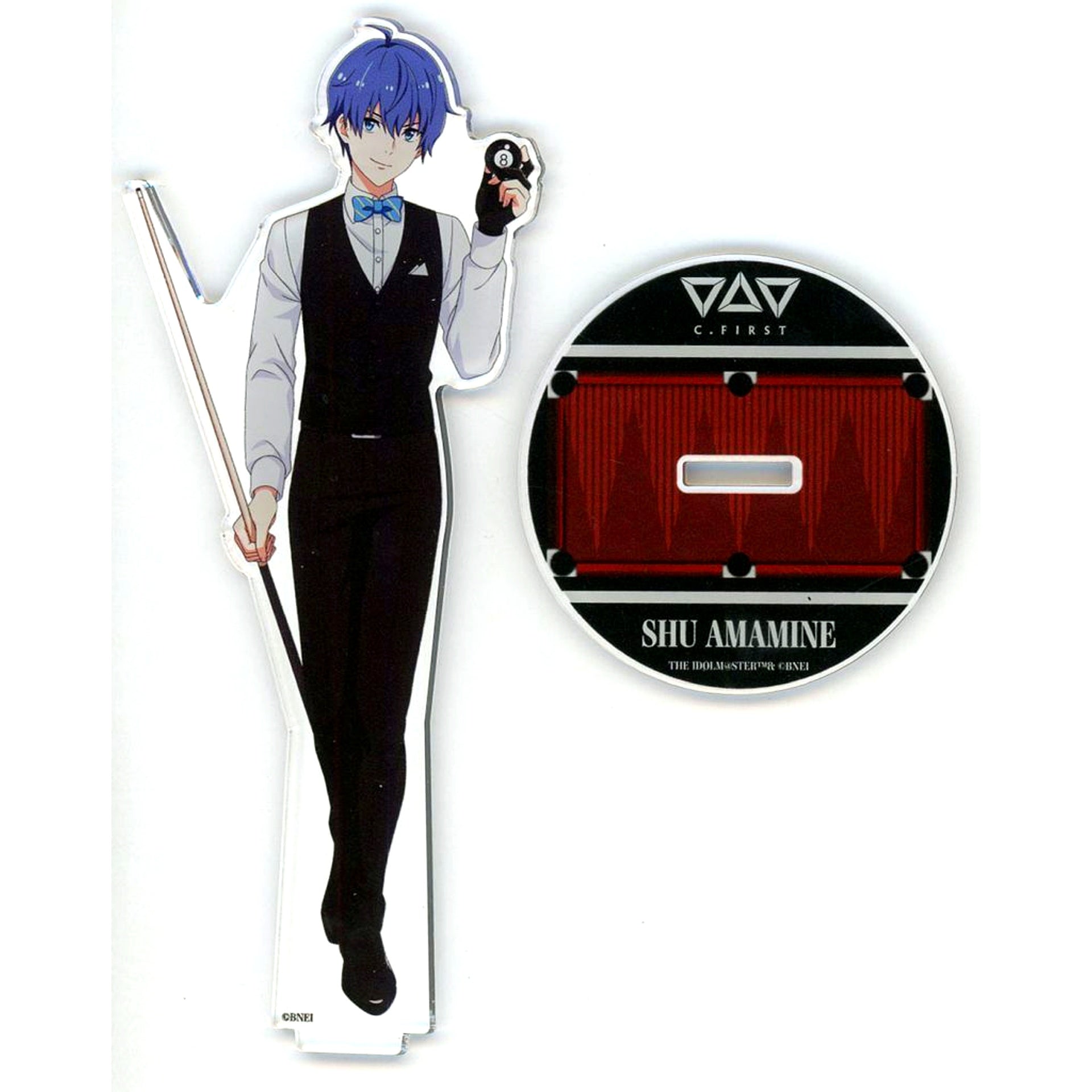 Shu Amamine The Idolmaster SideM Acrylic Stand x Round One POP UP STAGE [USED]