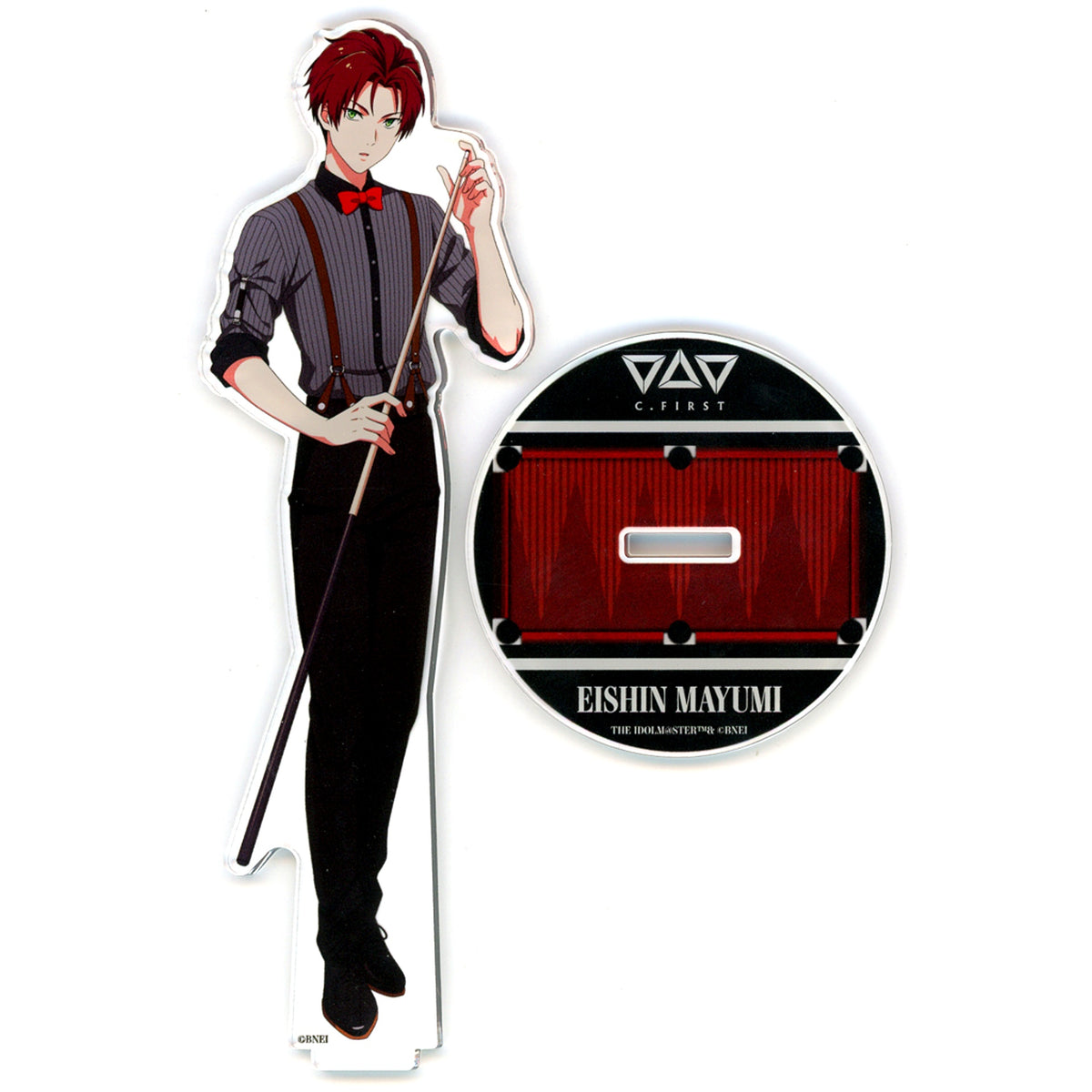 Eishin Mayumi Acrylic Stand Idolmaster SideM x Round One POP UP STAGE [USED]