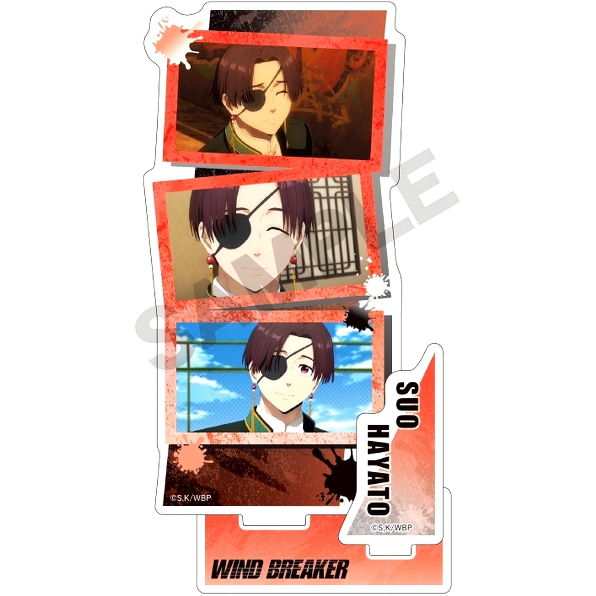 Hayato Suo Scene Shot Acrylic Stand Wind Breaker [USED]