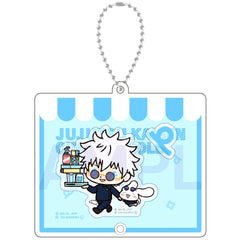 Satoru Gojo Cinnamoroll Jujutsu Kaisen Hidden Inventory Sanrio Characters ShakaShaka Acrylic Keychain 01 [USED]