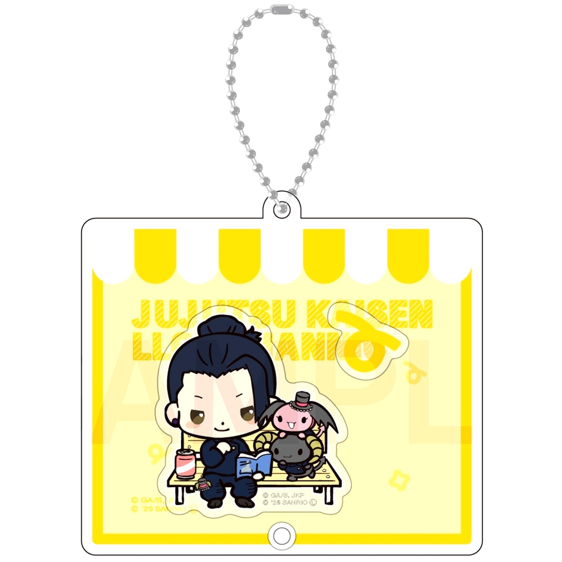 Suguru Geto Lloromannic Jujutsu Kaisen Hidden Inventory Sanrio Characters ShakaShaka Acrylic Keychain 02 [USED]