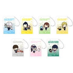 Set of 7 Jujutsu Kaisen Hidden Inventory Sanrio Characters Random Glitter Keychain [USED]