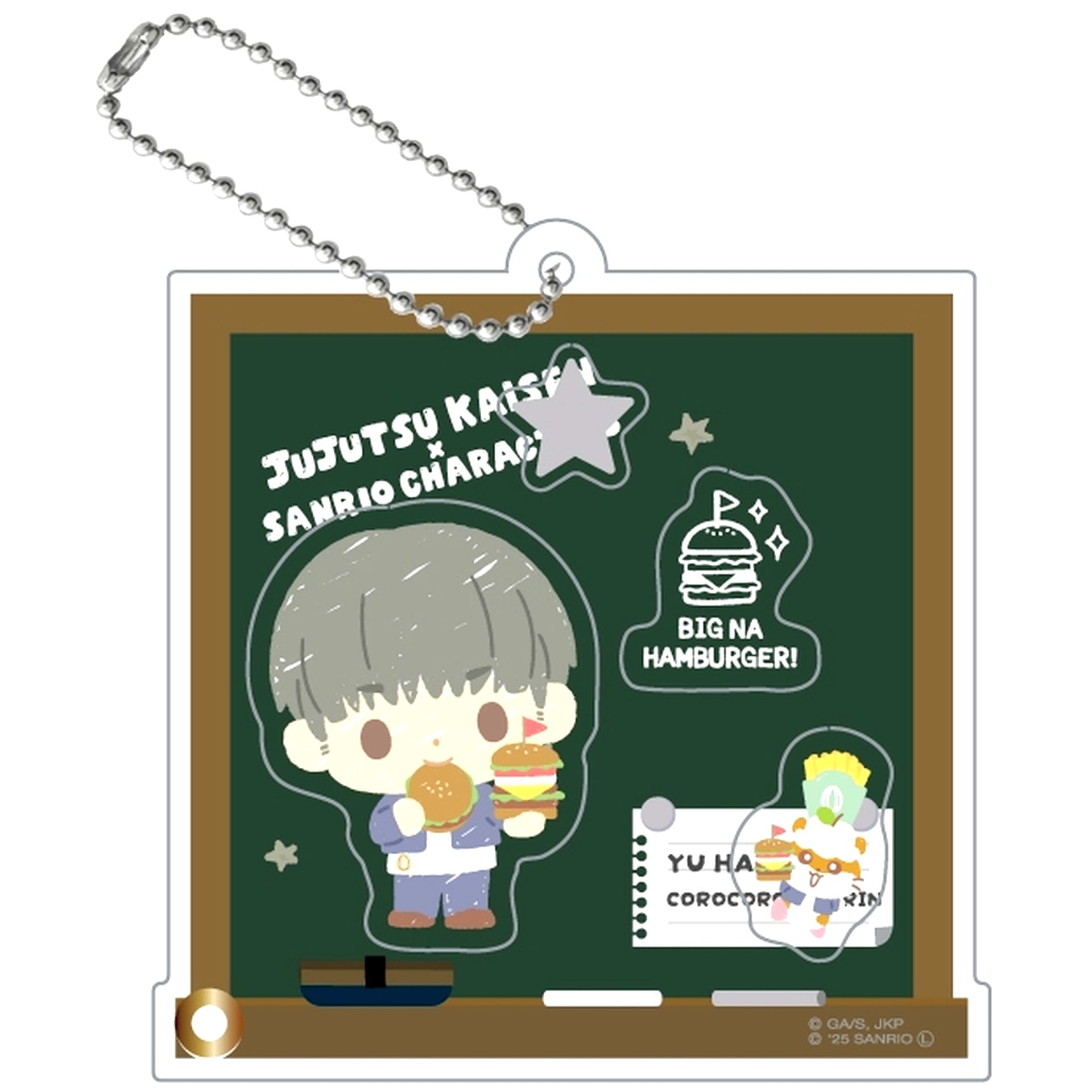 Yu Haibara Corocorokuririn Jujutsu Kaisen Hidden Inventory Sanrio Characters ShakaShaka Acrylic Keychain 05 [USED]