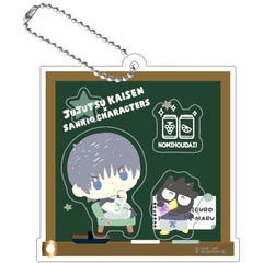 Toji Fushiguro x Bad Badtz-Maru Jujutsu Kaisen Sanrio Characters Shaka Shaka Acrylic Keychain 07 [USED]