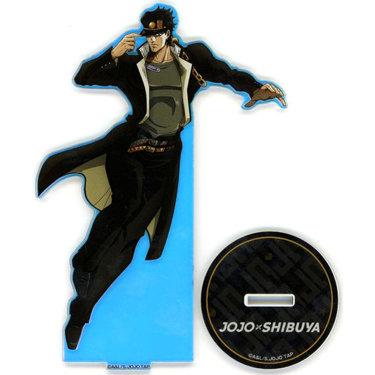 Jotaro Kujo Aurora Acrylic Stand JOJO x SHIBUYA Tokyu Group x JoJo's Bizarre Adventure Collabo [USED]