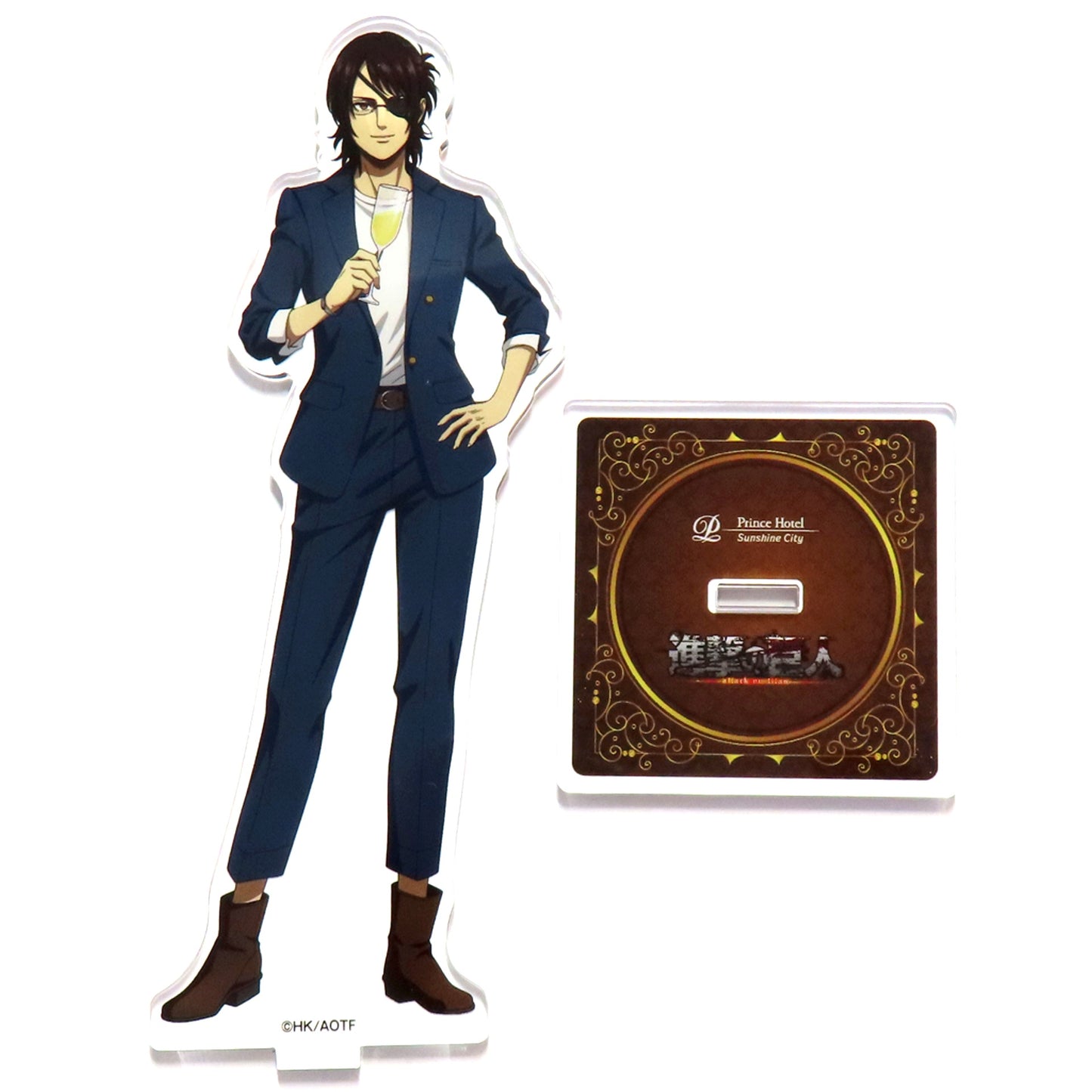 Hange Zoe Attack on Titan Sunshine City Prince Hotel 2024 Christmas Benefit Acrylic Stand [USED]