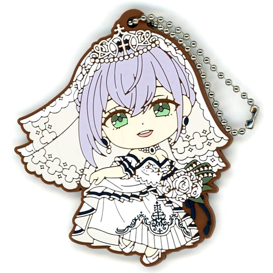 VTuber Hololive Shirogane Noel Ichiban Kuji Wedding Dress Style Rubber Charm Kyunchara Prize [USED]