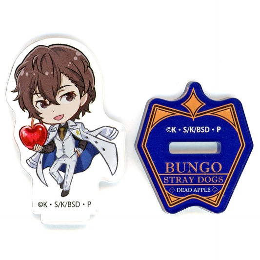Osamu Dazai Prize D-8 Mini Chara Kujimate Bungo Stray Dogs DEAD APPLE Acrylic Stand [USED]