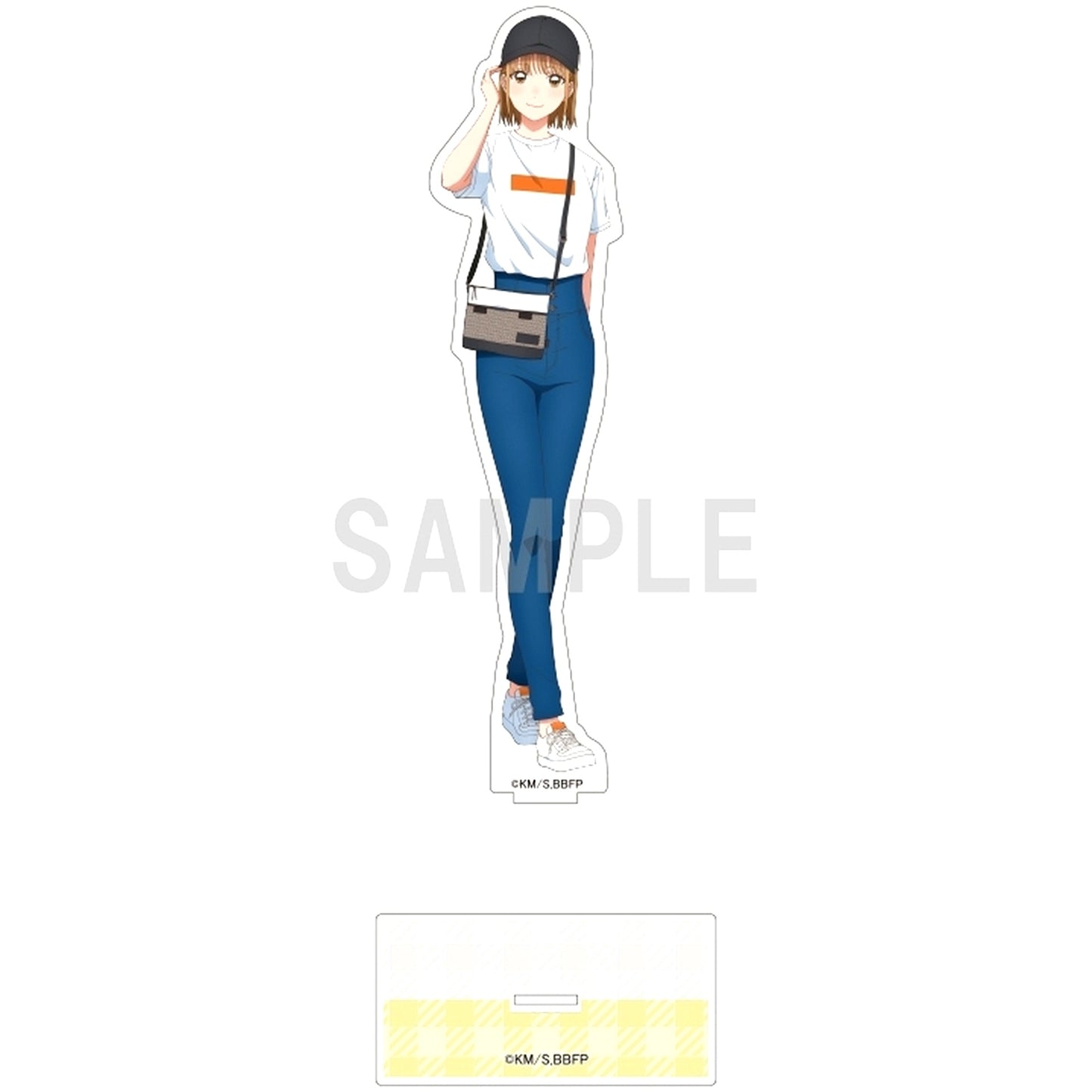 Chinatsu Kano Blue Box Denim Outfit Ver. Big Acrylic Stand [USED]