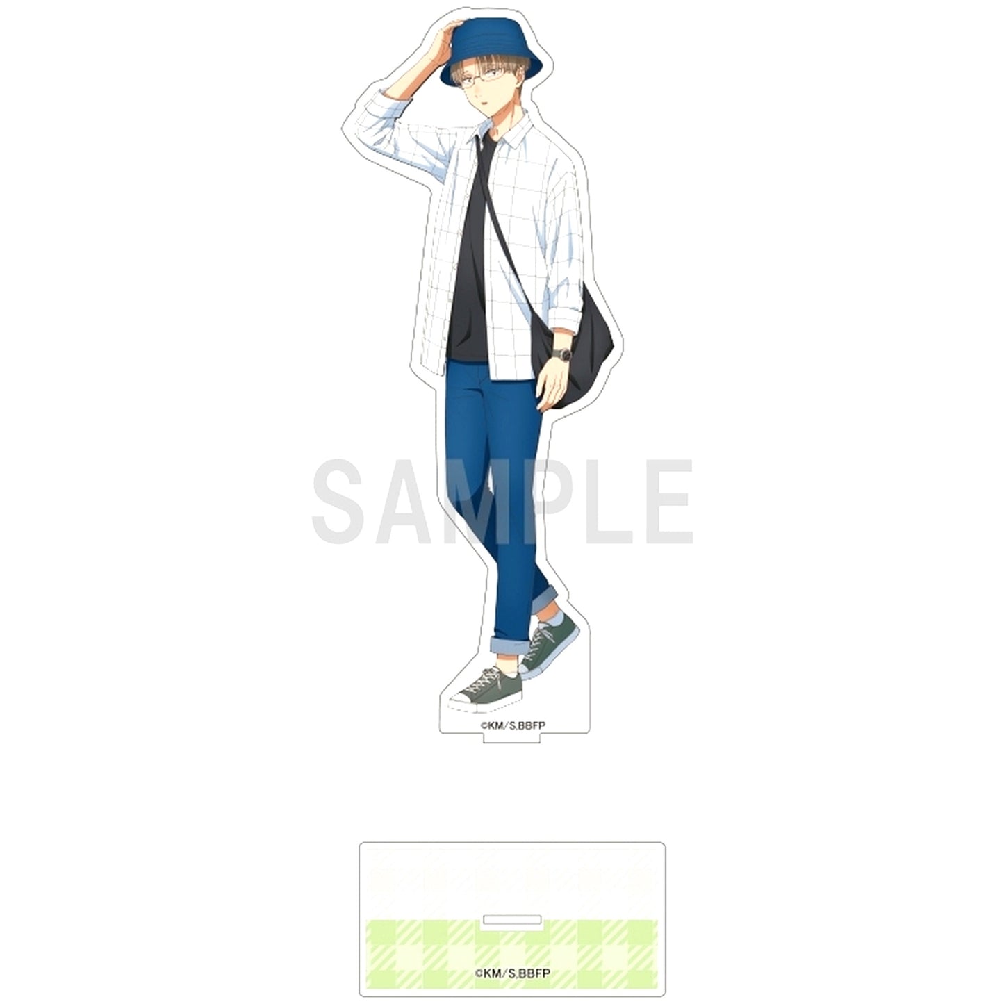 Kyo Kasahara Denim Outfit Ver. BIG Acrylic Stand Blue Box [USED]