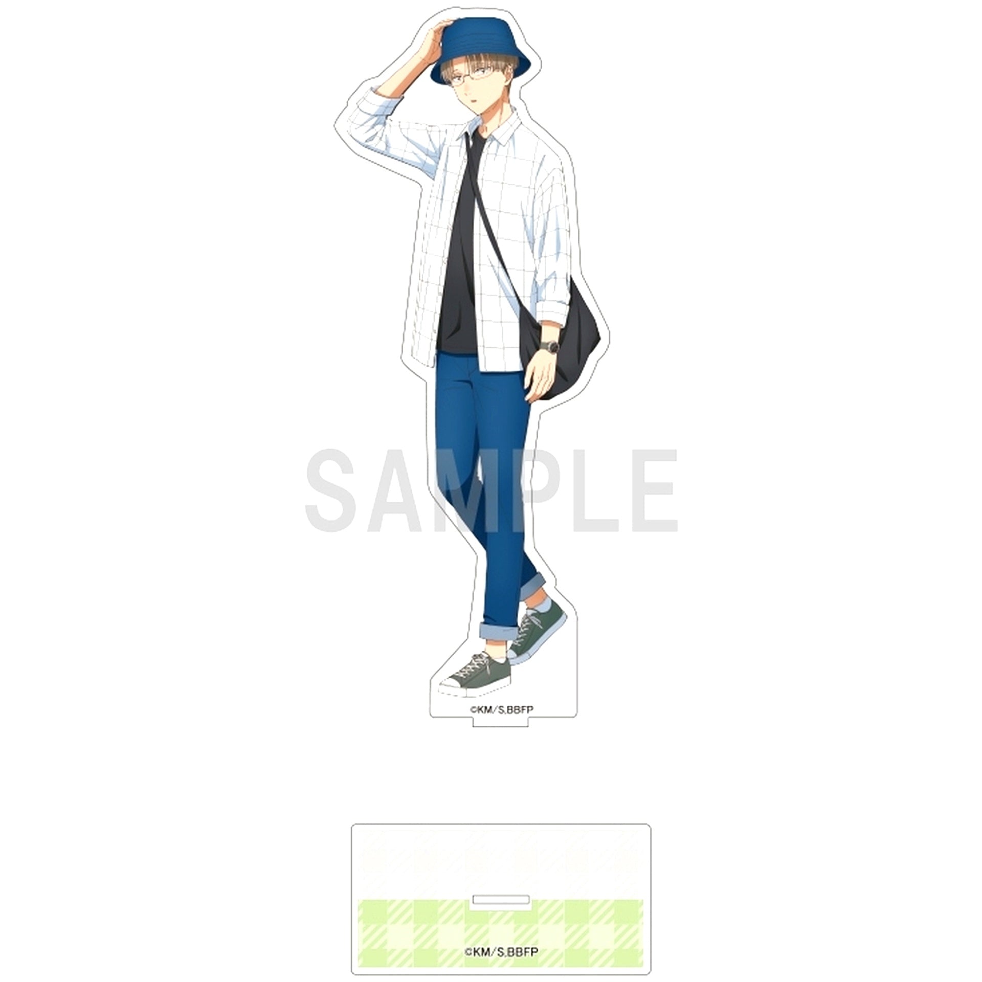 Kyo Kasahara Denim Outfit Ver. BIG Acrylic Stand Blue Box [USED]