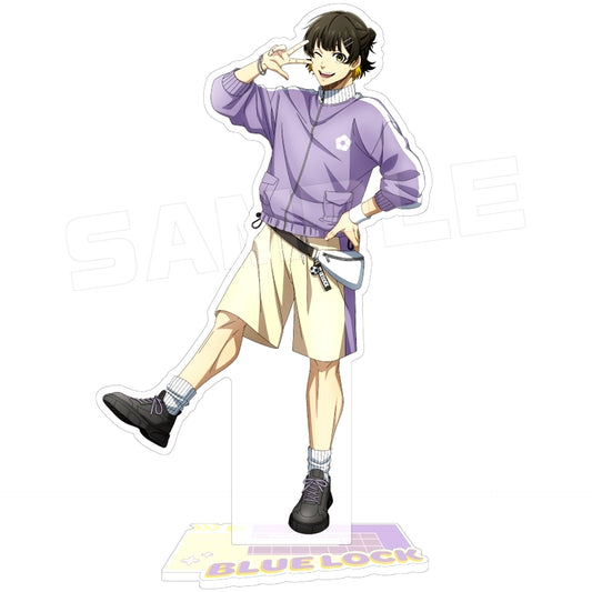 Meguru Bachira Pastel Wear Acrylic Stand Blue Lock [USED]