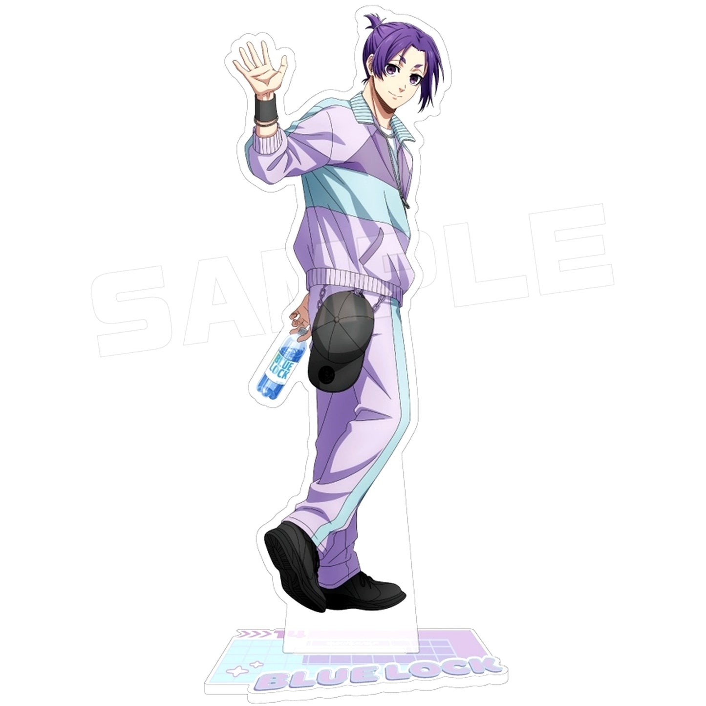 Reo Mikage Pastel Wear Acrylic Stand Blue Lock [USED]