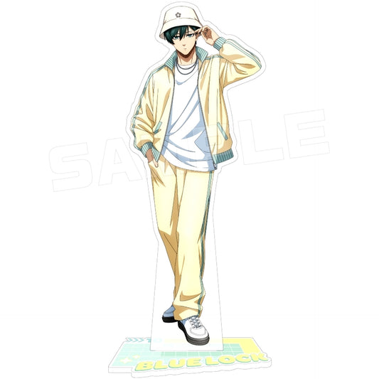 Rin Itoshi Pastel Wear Blue Lock Acrylic Stand [USED]