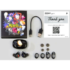 John The Vampire Dies in No Time 2 x Zeeny Collaboration Earphones [USED]