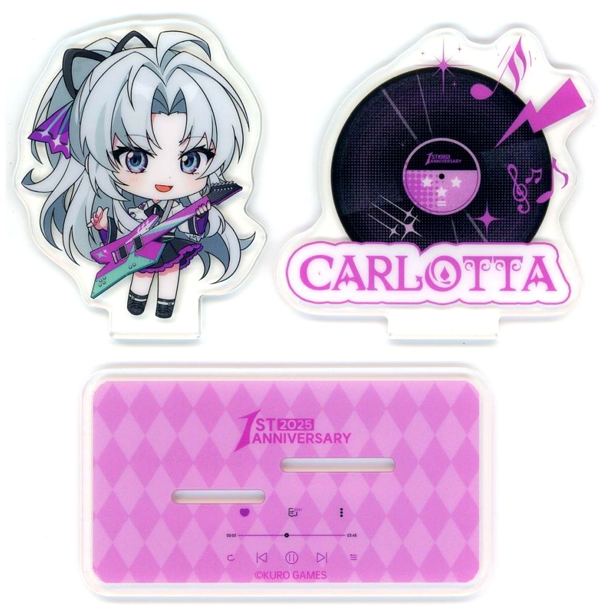 Carlotta SD Character Acrylic Stand Wuthering Waves 1st Anniversary Fes. Tidal Melody [USED]