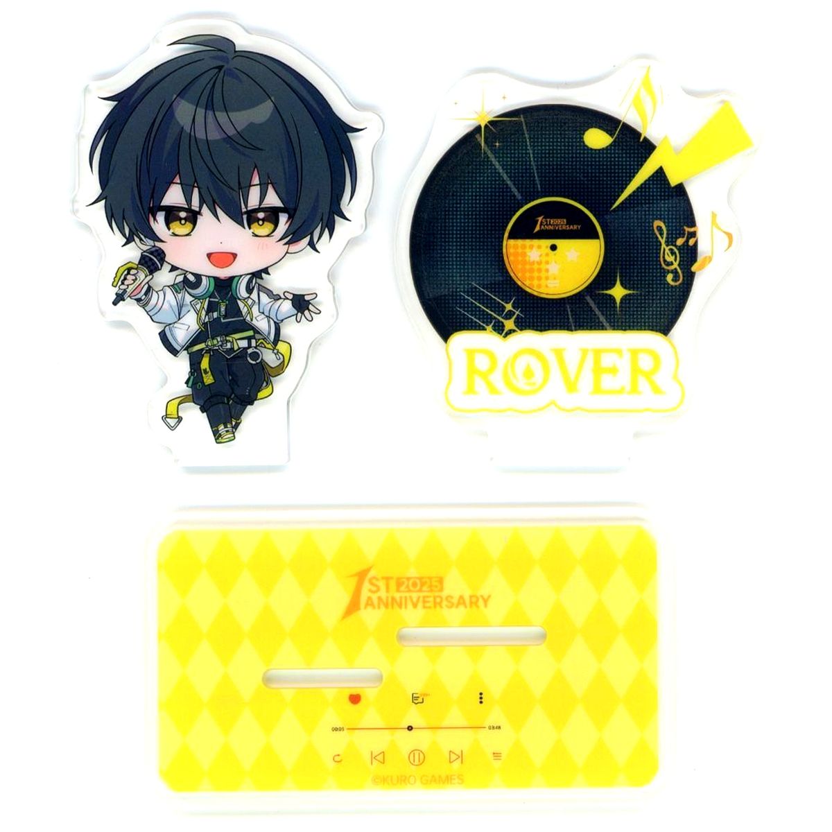 Rover Male Wuthering Waves SD Character Acrylic Stand 1st Anniversary Fes. Tide Melody Spun with You [USED]