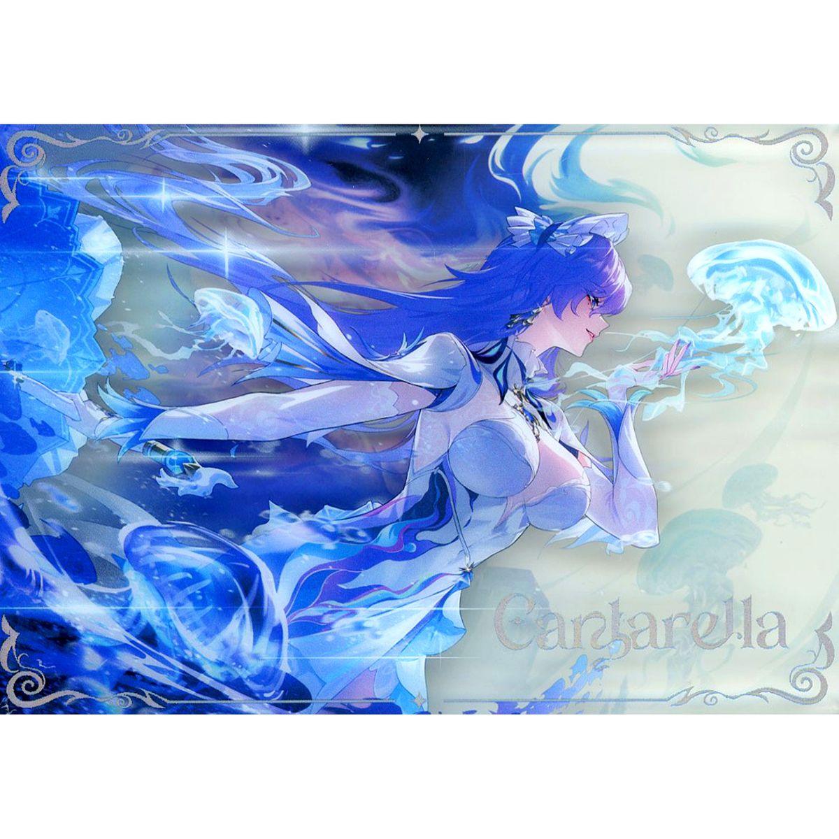 Cantarella Wuthering Waves 1st Anniversary Fes. Tide Melody Spun with You Trading Acrylic Block [USED]
