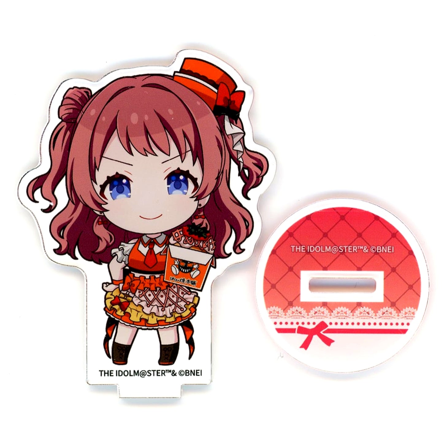 Saki Hanami Gakuen Idolmaster Bakudanyaki Honpo Vol.2 Trading Acrylic Stand [USED]