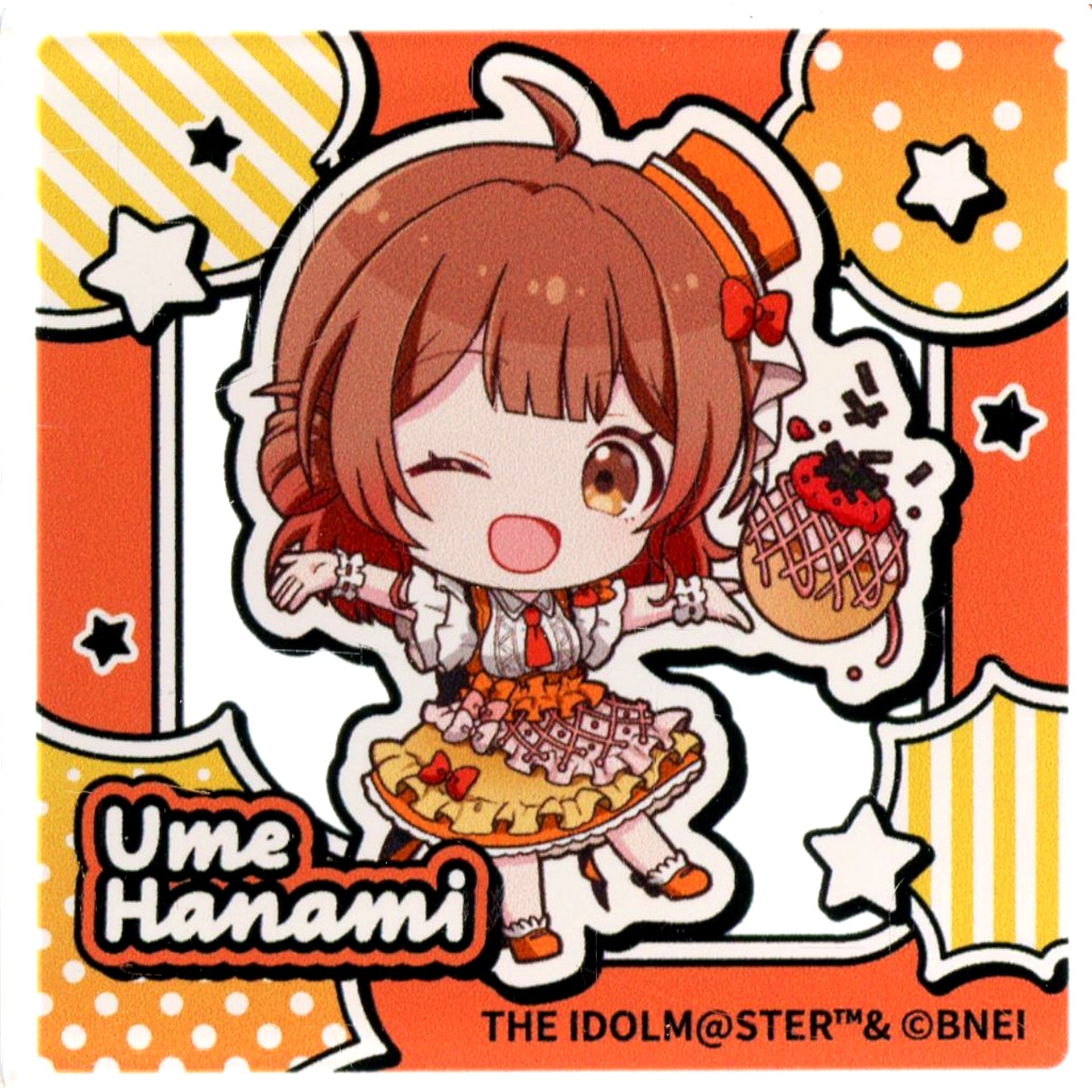 Ume Hanami Gakuen Idolmaster Bakudanyaki Honpo Vol.2 Ikebukuro Limited POP UP Trading Block Figure [USED]