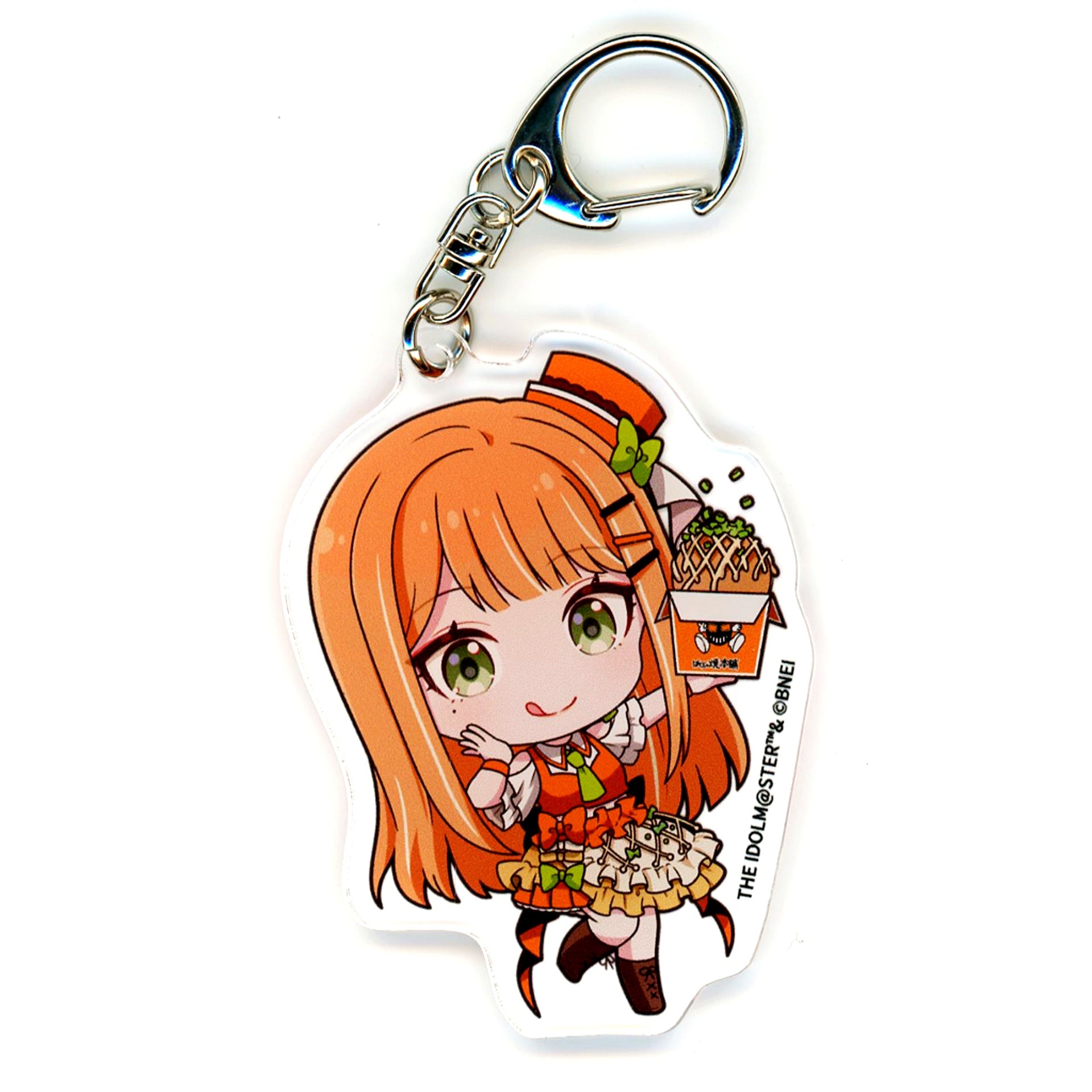 Sumika Shiun Gakuen Idolmaster Trading Acrylic Keychain Bakudanyaki Honpo 2nd Ikebukuro Ltd POP UP [USED]