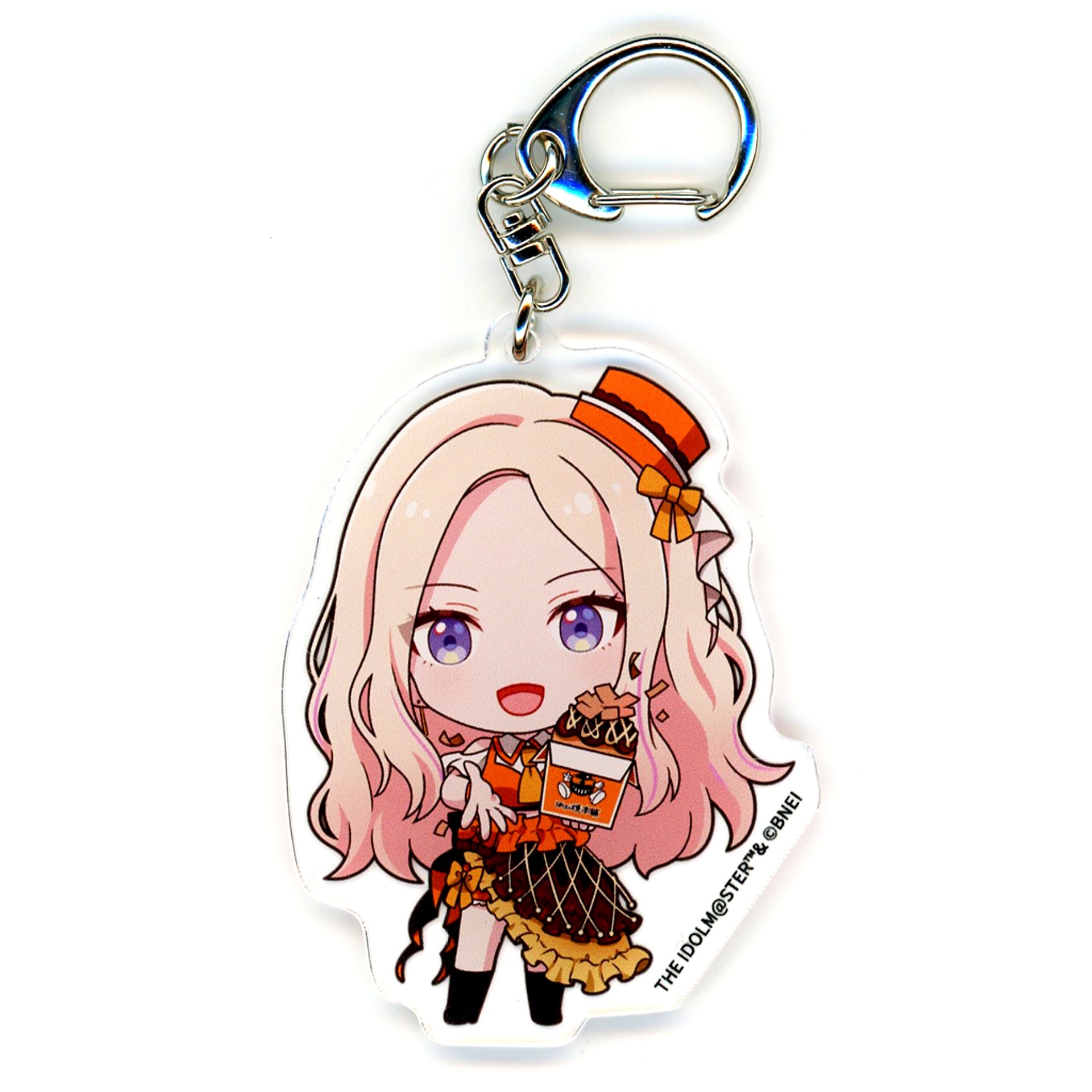 Sena Juo Gakuen Idolmaster Trading Acrylic Keychain Bakudanyaki Honpo 2nd Ikebukuro Ltd POP UP [USED]
