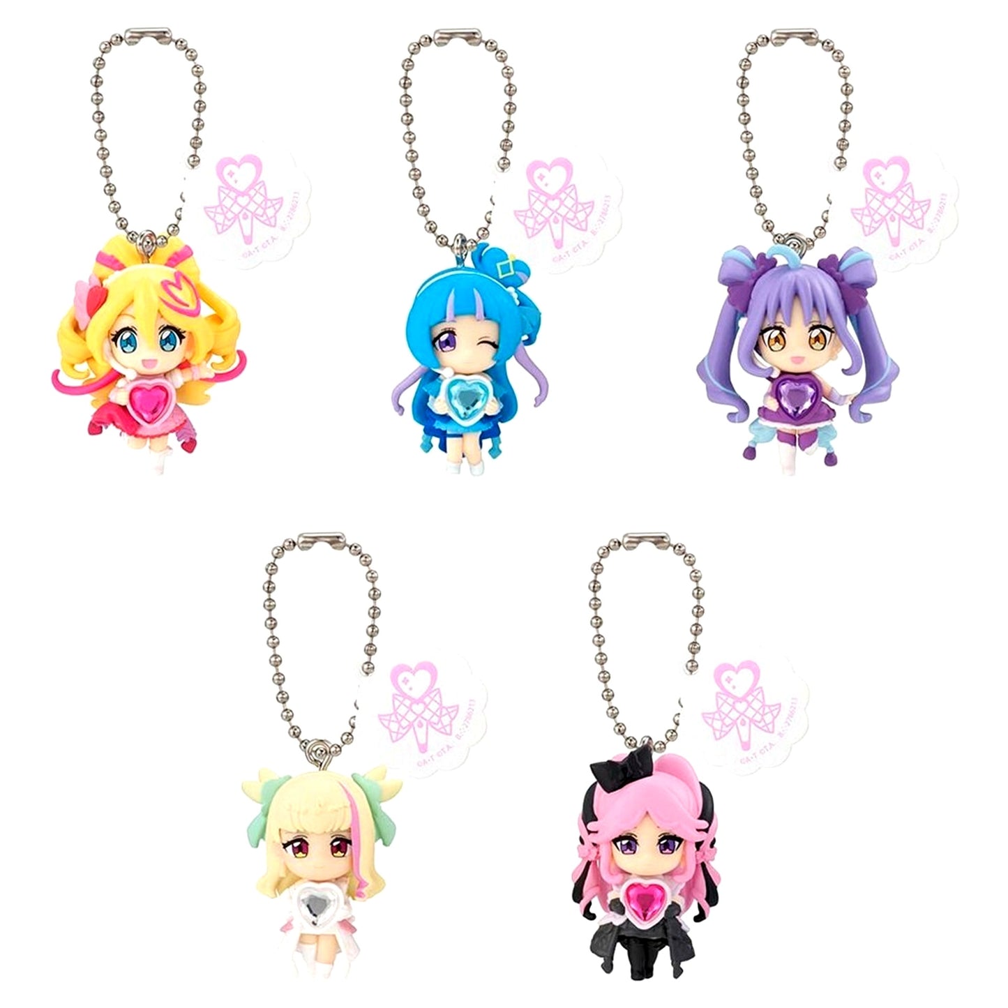 Set of 5 Kimi to Idol PreCure Kimi to Idol Swing 2 [USED]