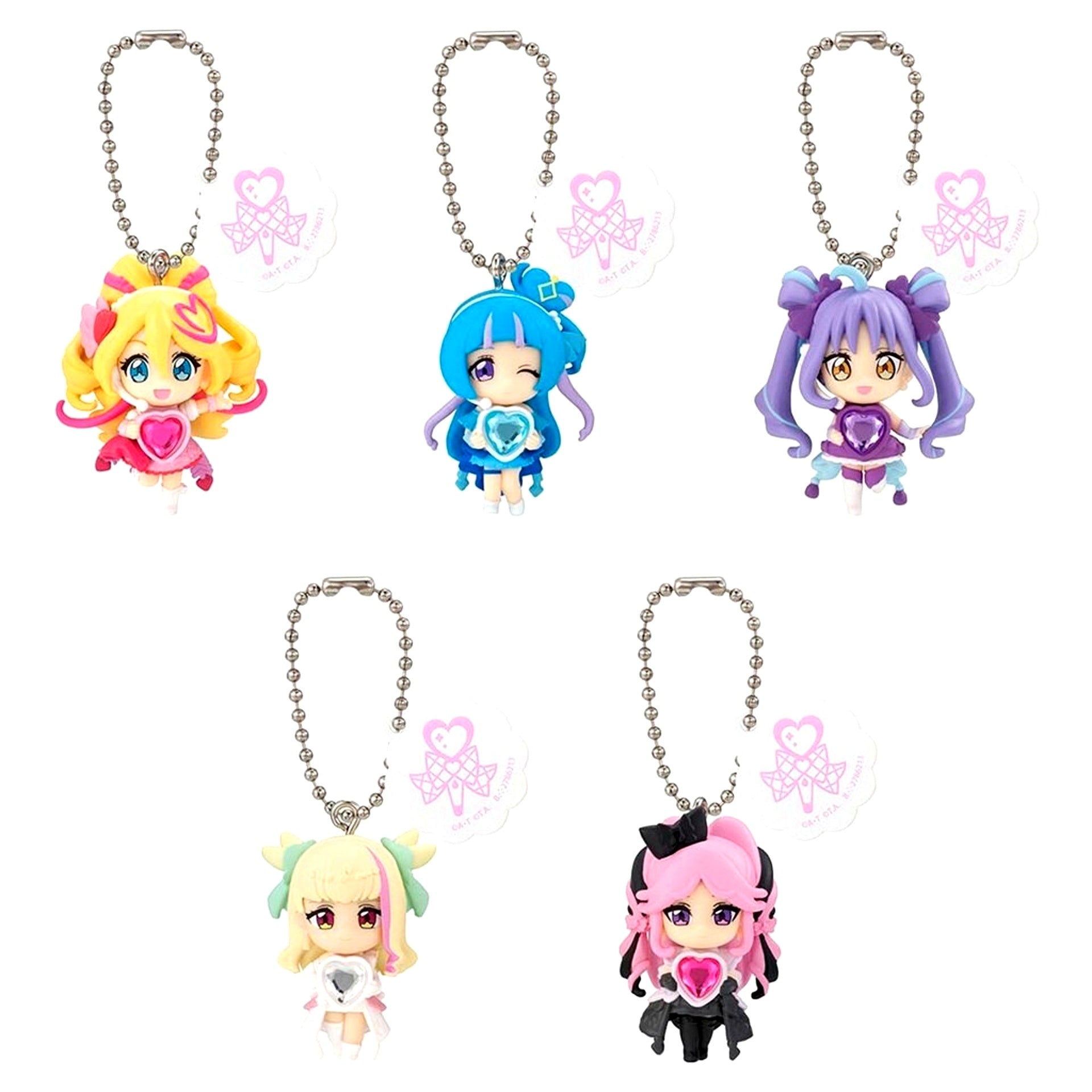 Set of 5 Kimi to Idol PreCure Kimi to Idol Swing 2 [USED]
