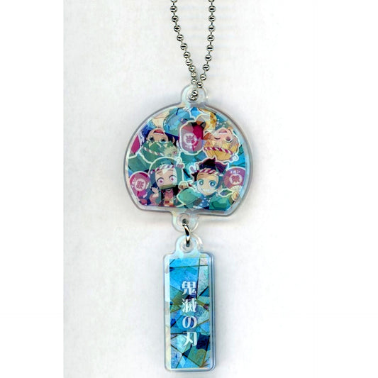 Secret Group Demon Slayer Kimetsu no Yaiba AEON Summer Festival Wind Chime Type Acrylic Keychain [USED]