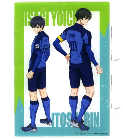 Yoichi Isagi and Rin Itoshi Illustration A5 Acrylic Panel Bonus for Blu-ray Blue Lock VS. U-20 JAPAN A-on STORE Limited Edition All Volumes Purchase [USED]