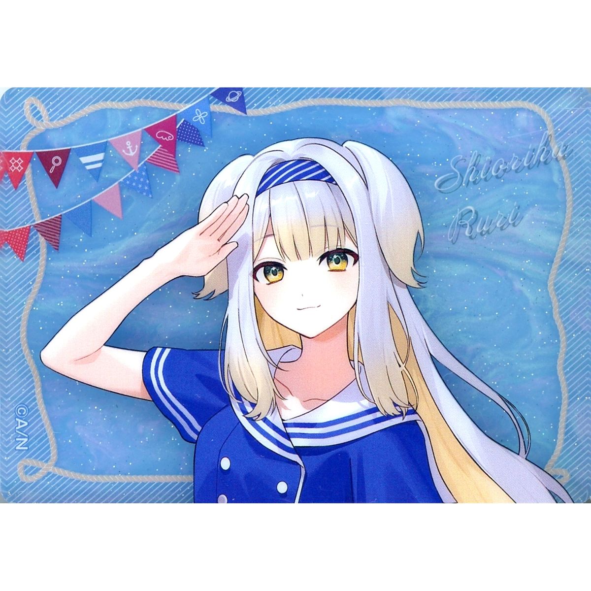 Shioriha Ruri Acrylic Block Marine Look Ver. Virtual YouTuber Nijisanji x SWEETS PARADISE Vol.12 [USED]