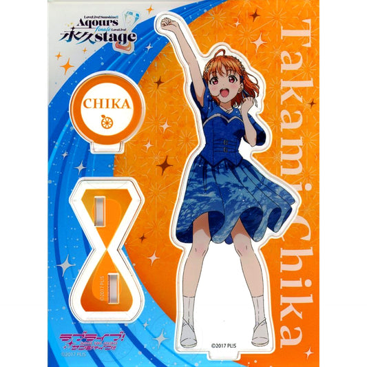 Chika Takami Acrylic Stand Love Live! Sunshine!! Aqours Finale LoveLive! Eikyu stage [USED]