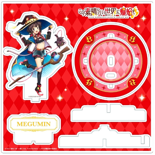 Megumin Digital Adventurer Stage Acrylic Stand KonoSuba: An Explosion on This Wonderful World! [USED]