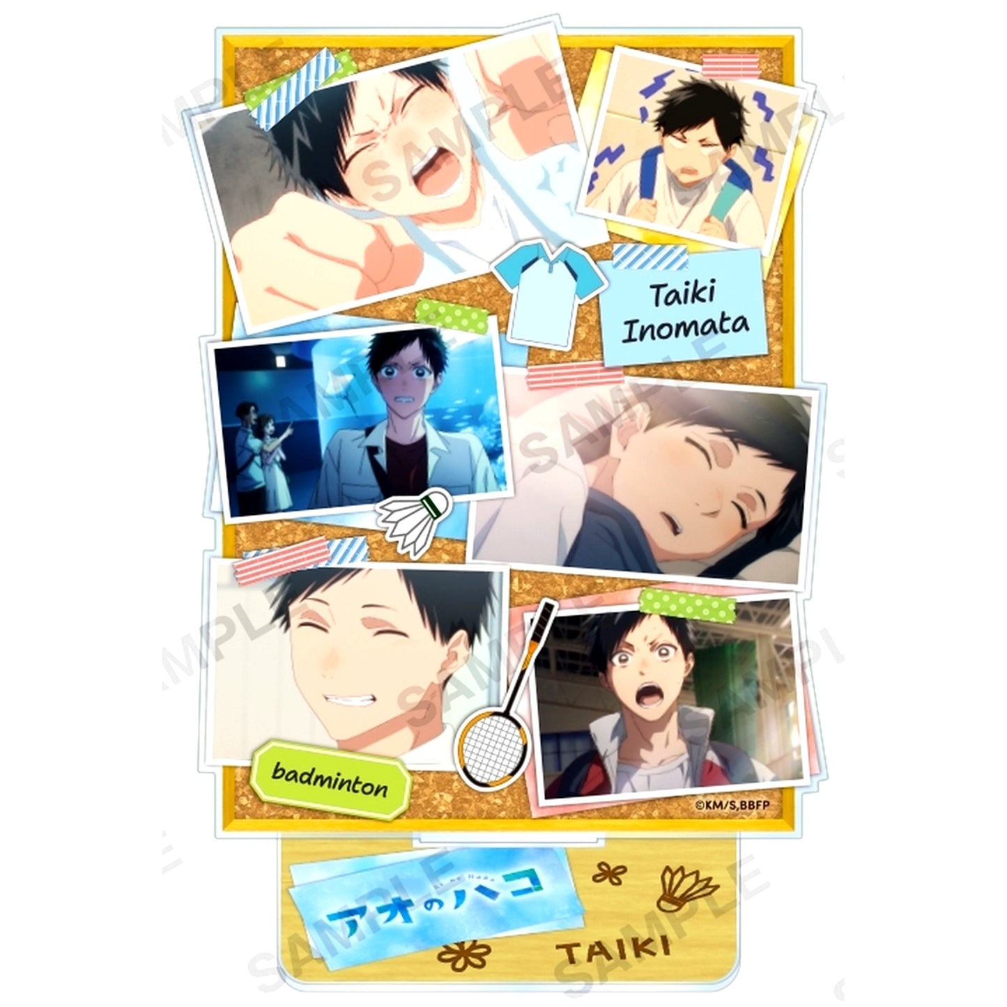 Taiki Inomata Acrylic Stand Blue Box [USED]