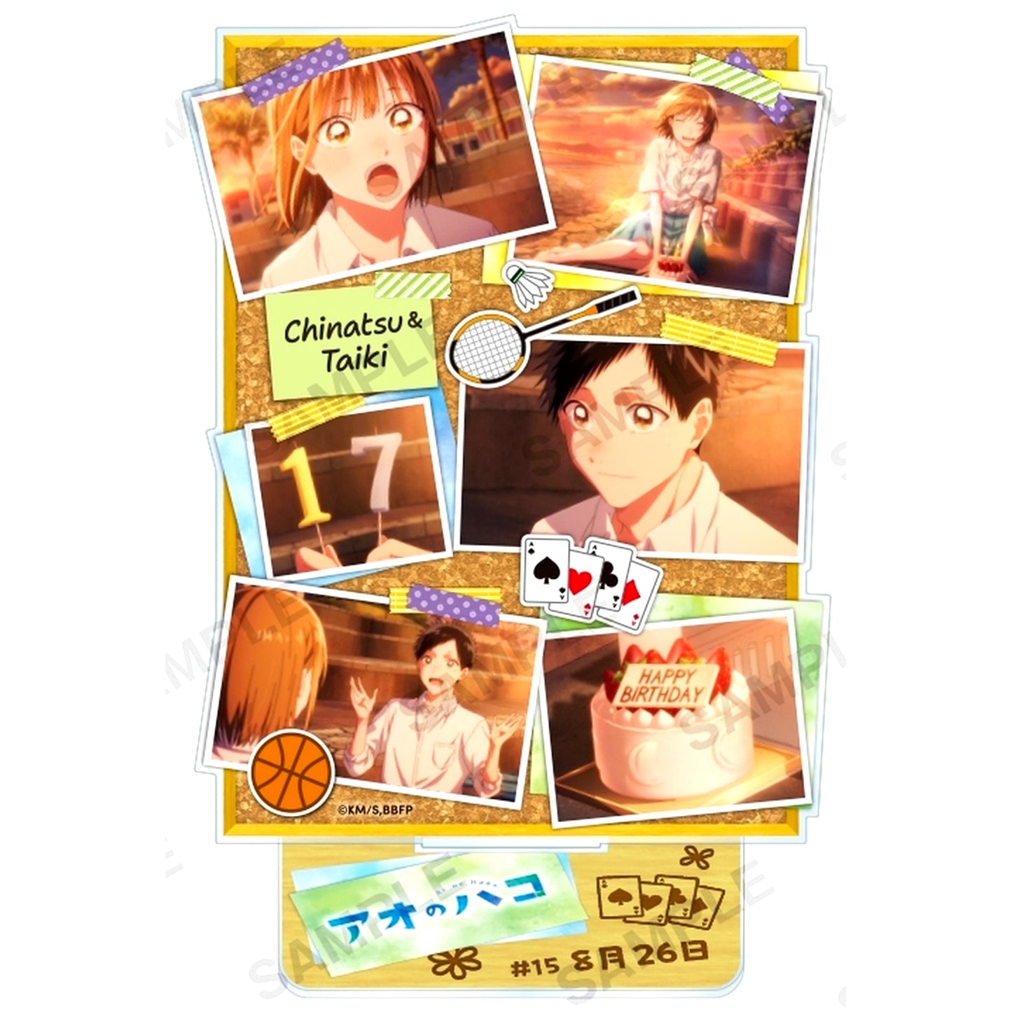 #15 August 26 Scene Shot Ver. Acrylic Stand Blue Box [USED]
