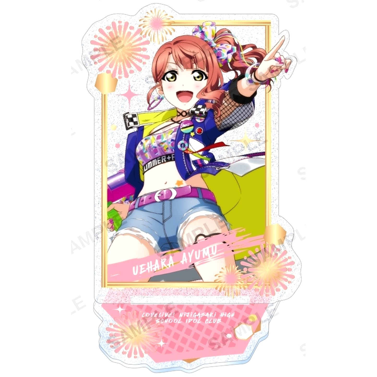 Ayumu Uehara Kirarin Acrylic Stand 2025 Summer Ver. Love Live! School Idol Festival All Stars [USED]
