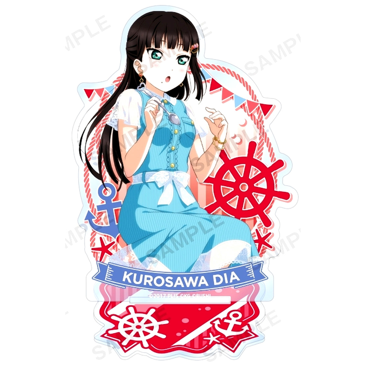 Dia Kurosawa Acrylic Stand Aqours Summer Night Ver. Love Live! School Idol Festival [USED]