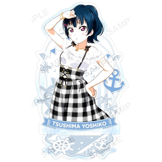 Yoshiko Tsushima Acrylic Stand Aqours Summer Night Ver. Love Live! School Idol Festival [USED]
