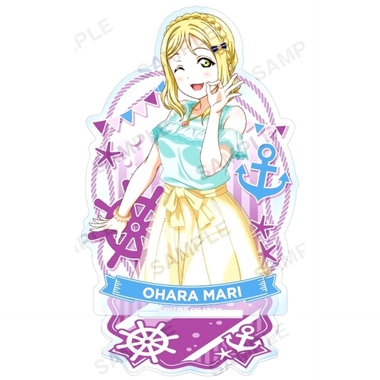Mari Ohara Acrylic Stand Aqours Summer Night Ver. Love Live! School Idol Festival [USED]