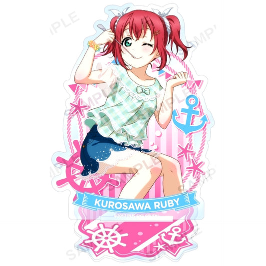 Ruby Kurosawa Acrylic Stand Aqours Summer Night Ver. Love Live! School Idol Festival [USED]