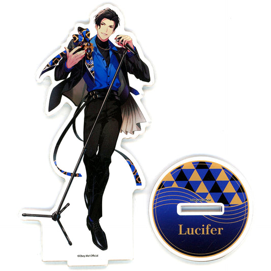Lucifer Acrylic Stand Band Ver. Obey Me! Nightbringer Pop Up Shop in Tower Records [USED]