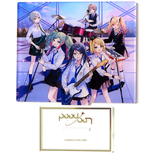 Leo/need Original Acrylic Stand Bundled Bonus for CD Leo/need SEKAI ALBUM vol.3 First Press Limited Edition Hatsune Miku: Colorful Stage! [USED]