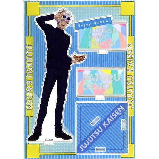 Satoru Gojo Jujutsu Kaisen Tsutenkaku Acrylic Stand JR Tokai Shinkansen Jujutsu Travel Hidden Inventory / Premature Death Osaka [USED]